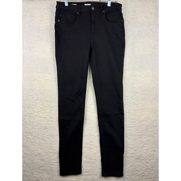 Vigoss Black Skinny Jeans Womens Sz 31 Sz 10/12 Stretch Denim NWT Orig. $68 - Picture 1 of 8